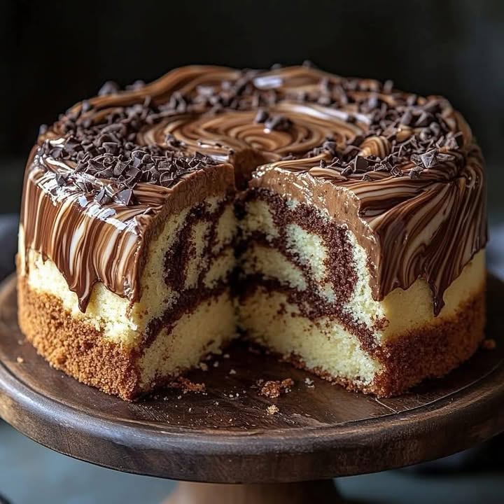 Marble Chocolate Cake