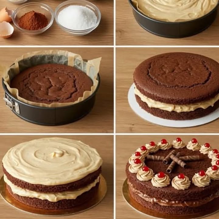 Moka Milk Cake
