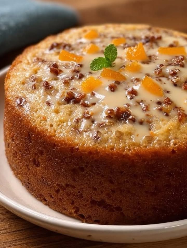 Oatmeal Apple Cake