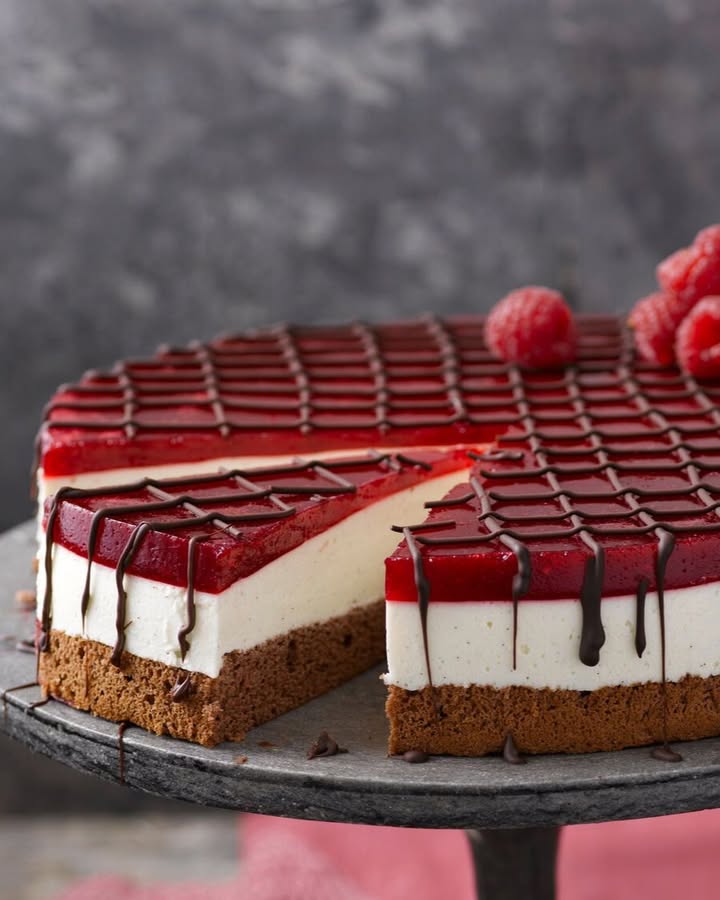 Raspberry Panna Cotta