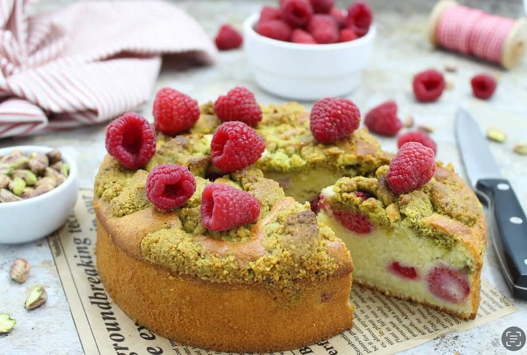 Raspberry Pistachio Delight