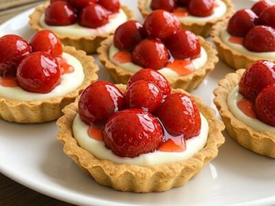 Strawberry Cream Tartlets: Easy & Irresistibly Delicious Recipe