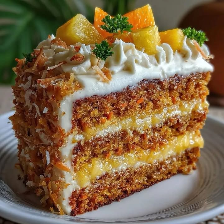 Tropical Pineapple Cake