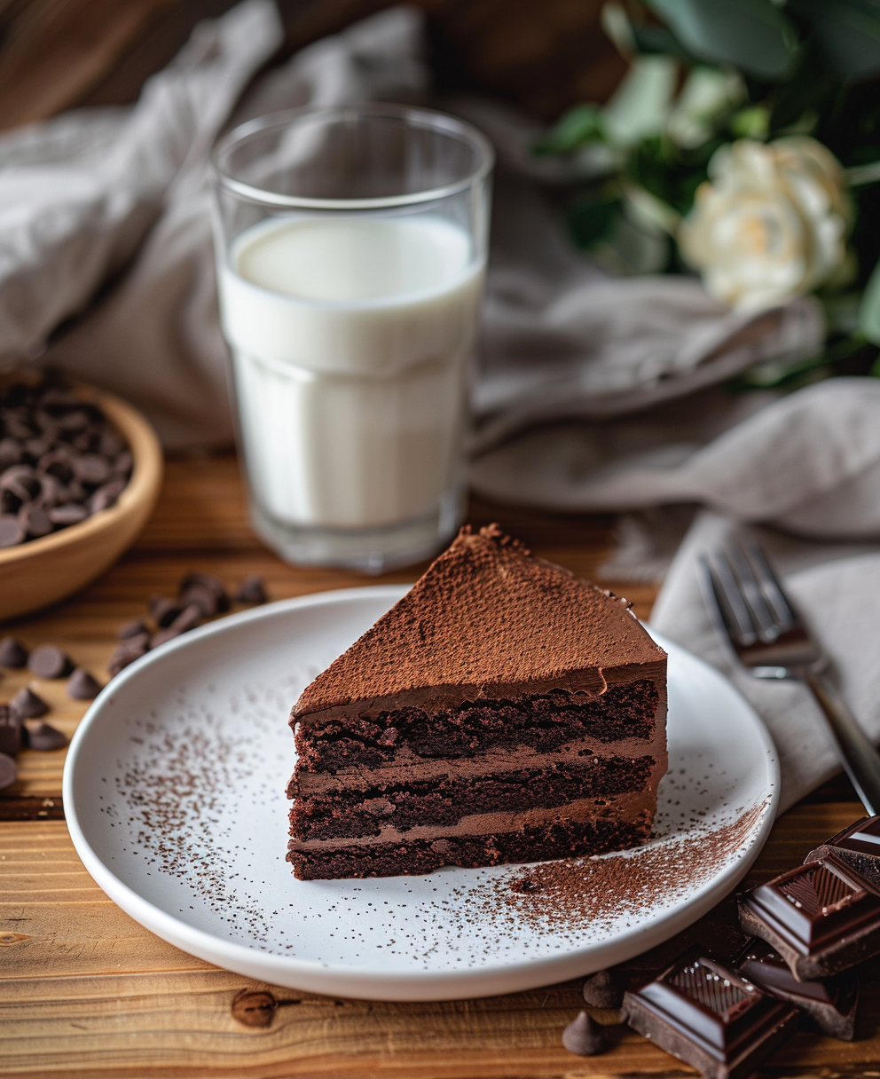 chocolate truffle cake