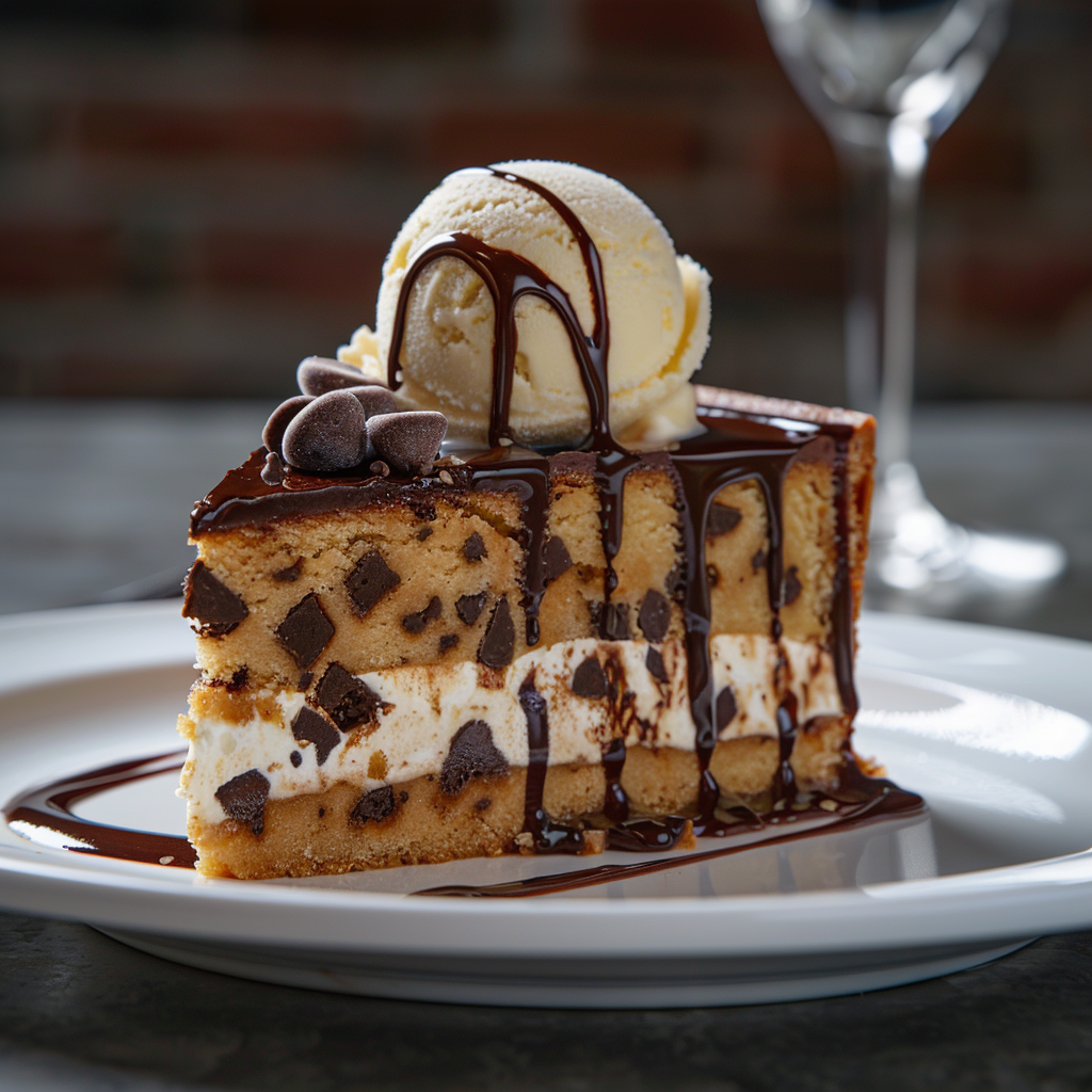 cookie dough cake