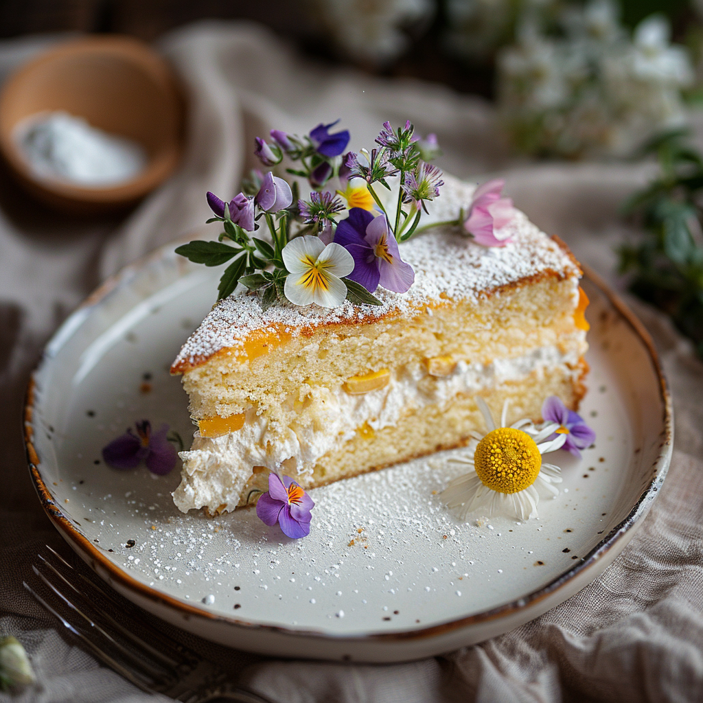 floral cake