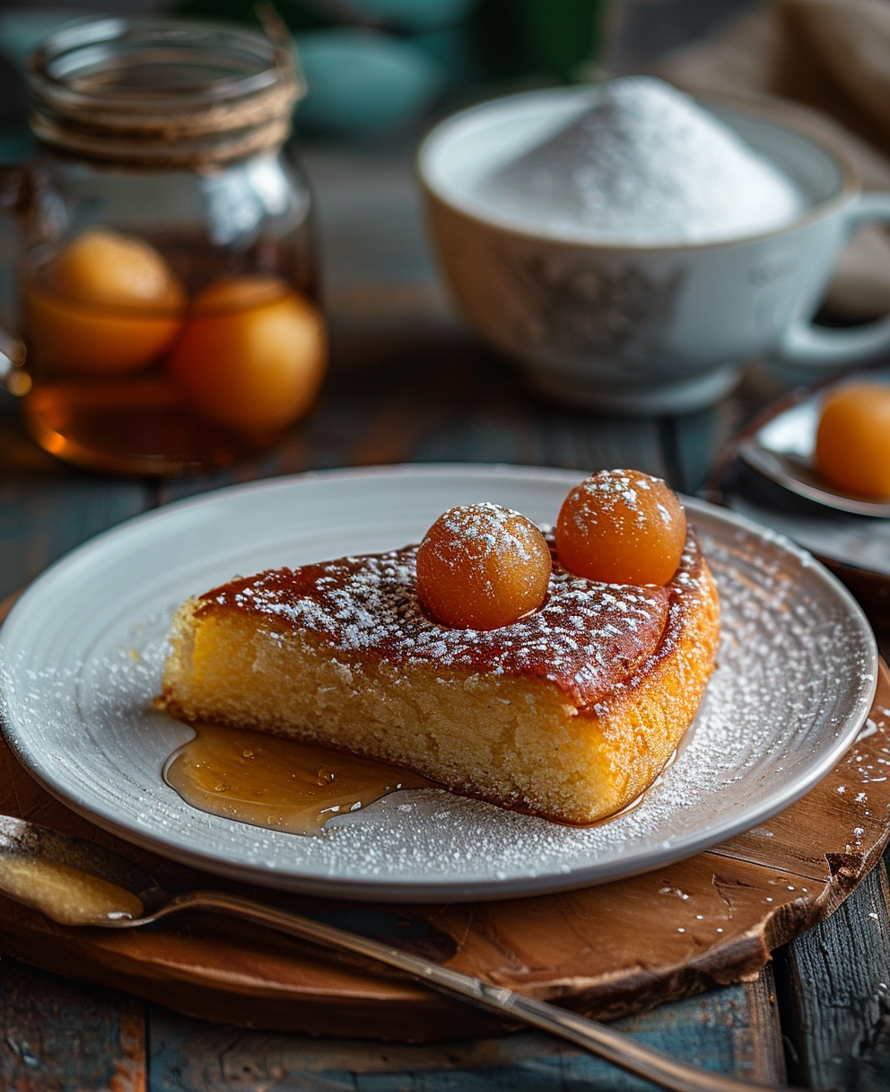 gulab jamun cake