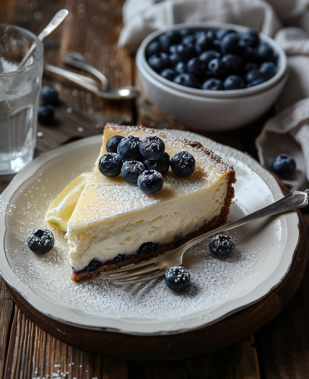 lemon blueberry cheesecake cake