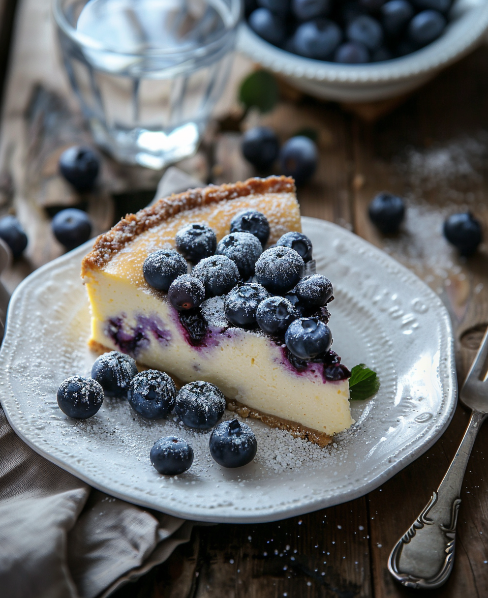lemon blueberry cheesecake cake