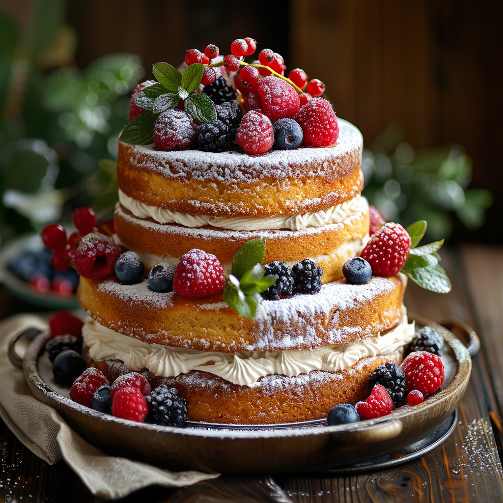 tiered cake