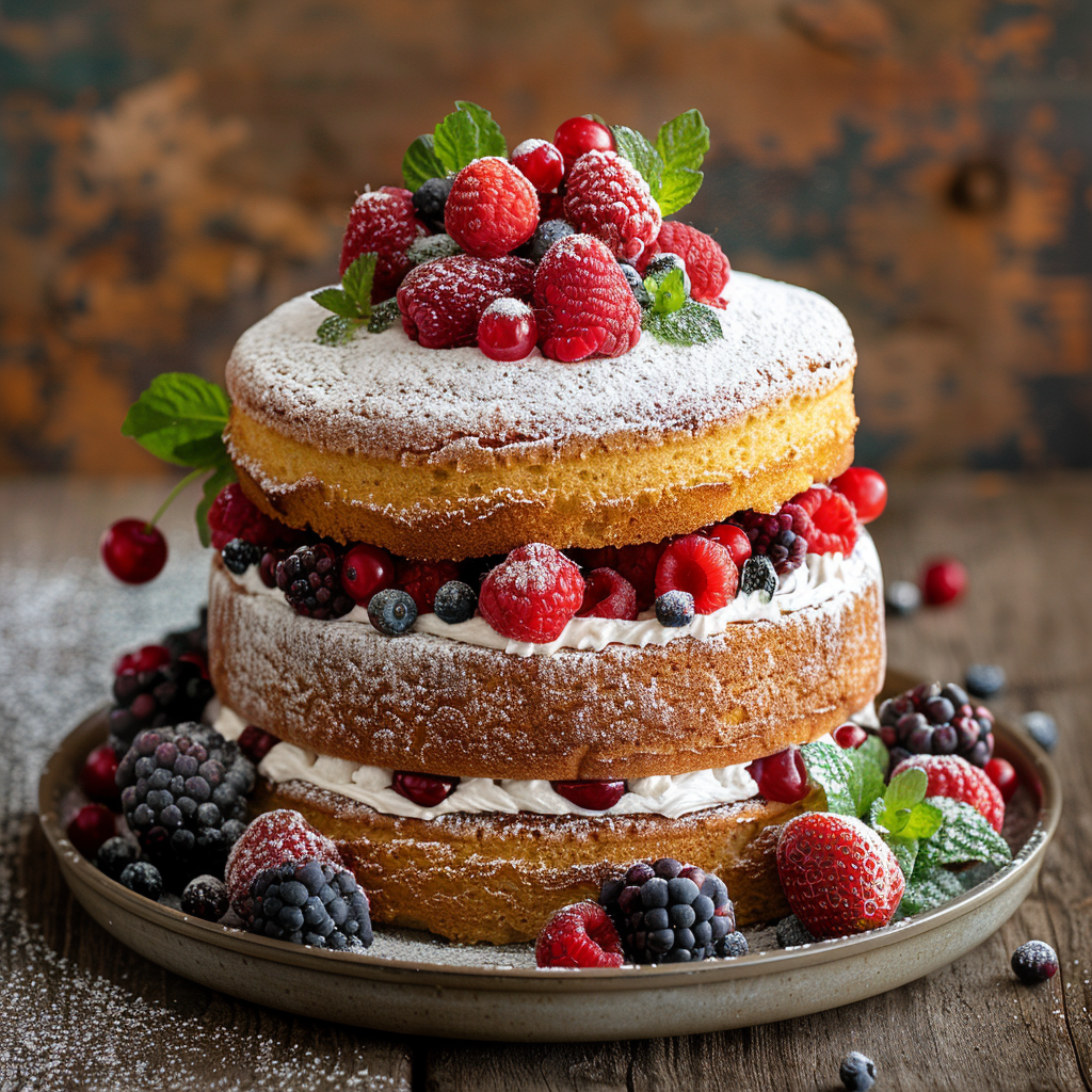 tiered cake