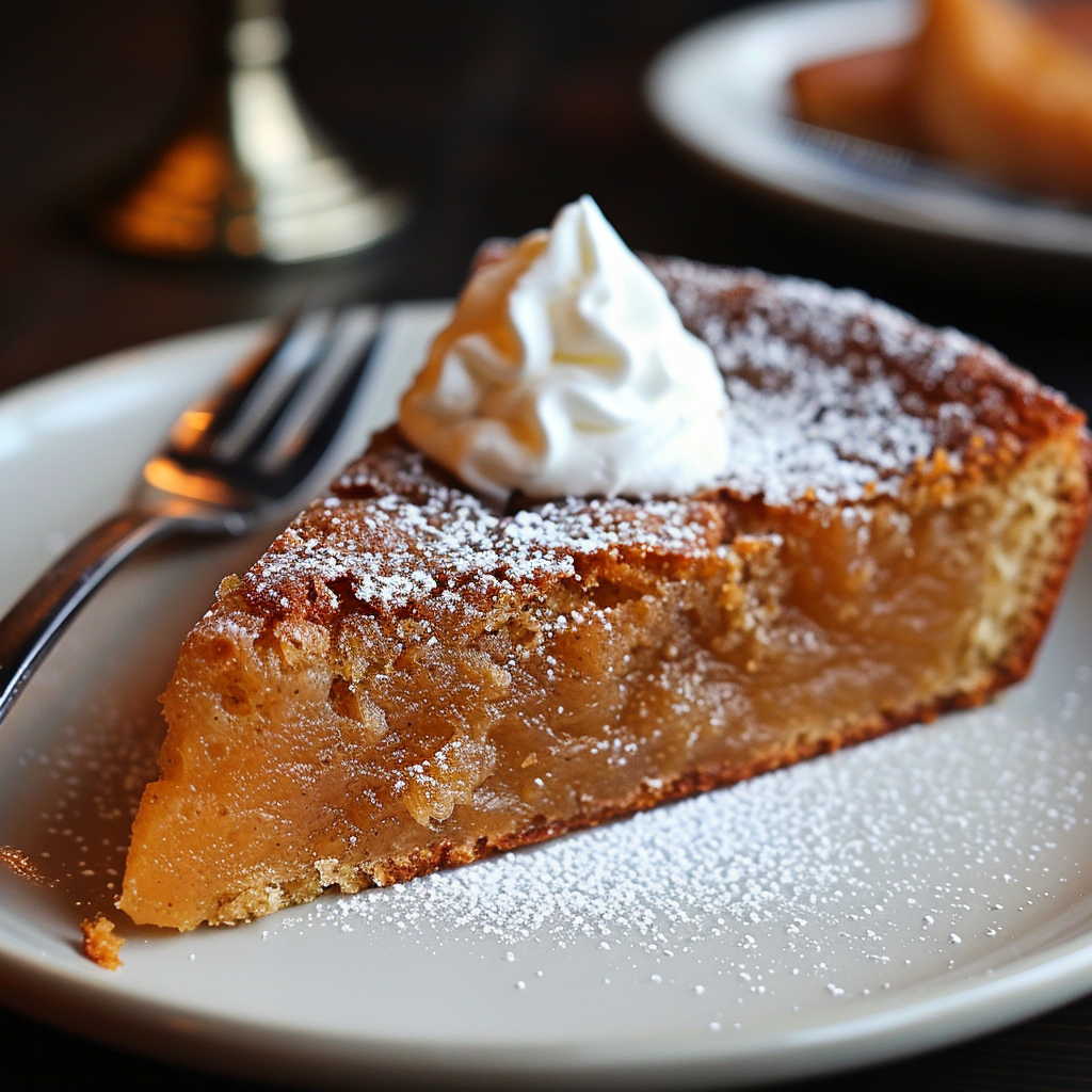 3 ingredient applesauce cake