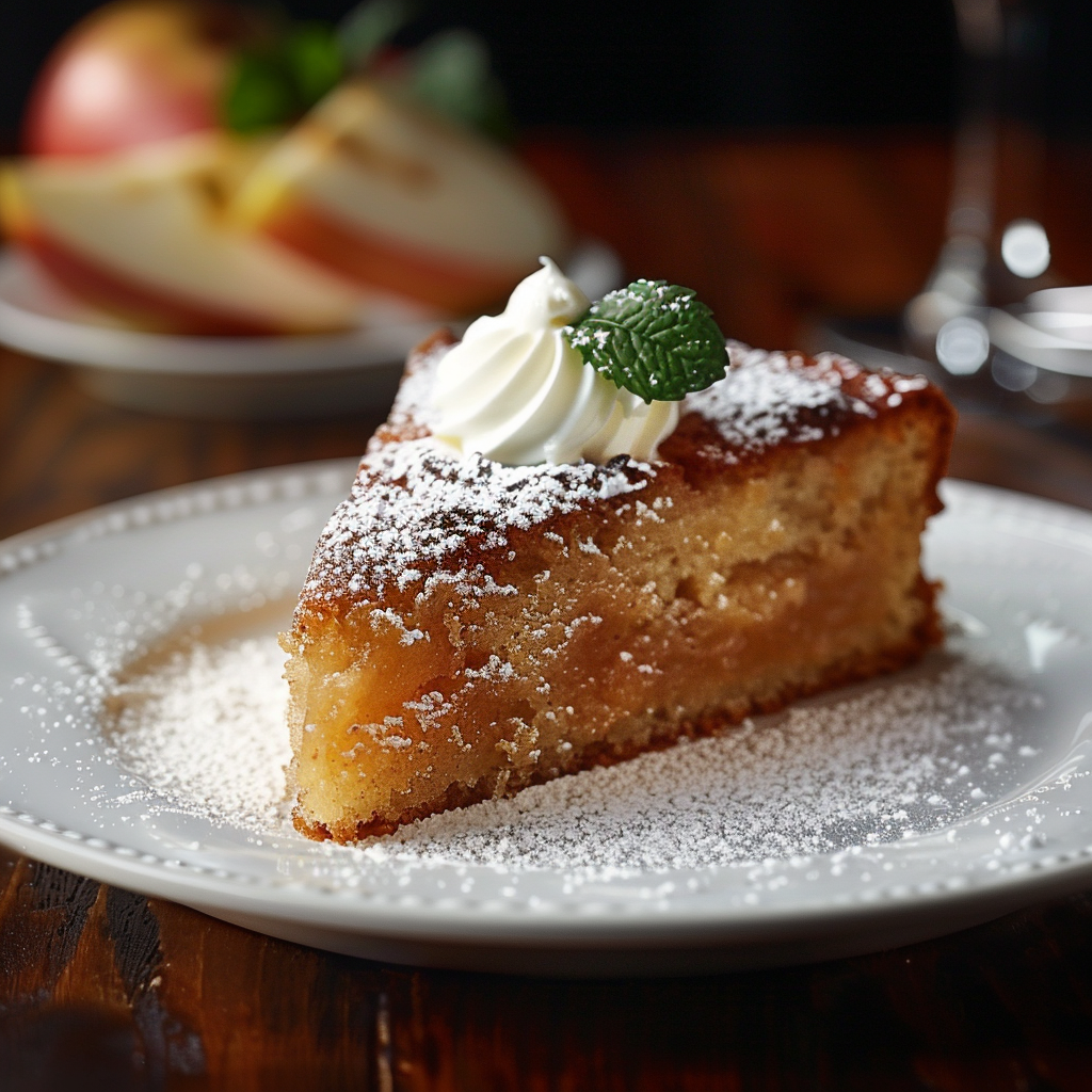 3 ingredient applesauce cake