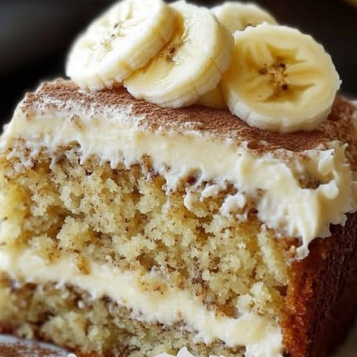 Banana Cream Cake