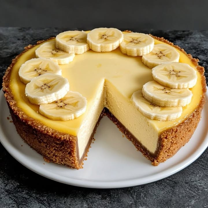 Banana Cream Cheesecake