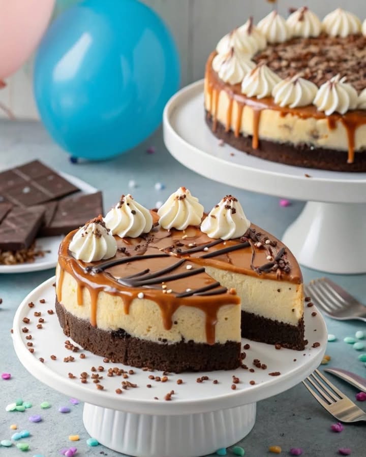 Brownie Cheesecake Delight