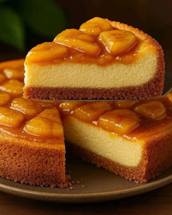 Caramelized Pineapple Cheesecake