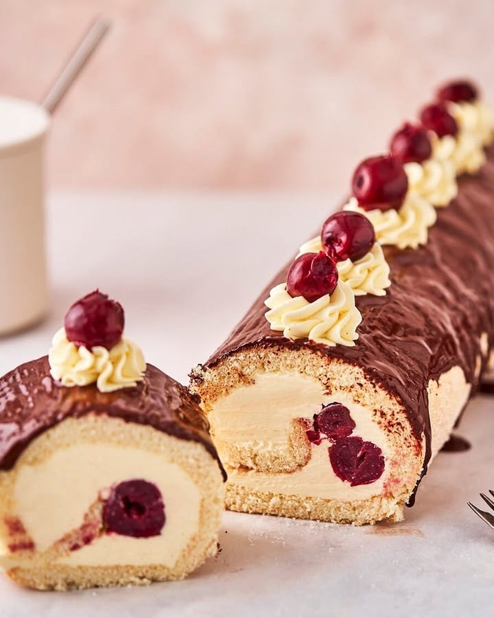 Cherry Biscuit Roll