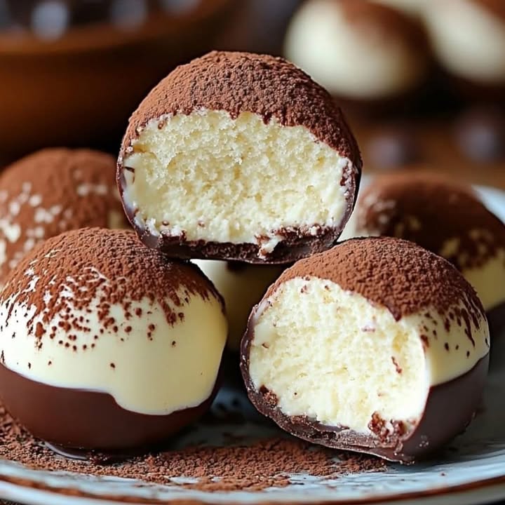 Chocolate Tiramisu Truffles