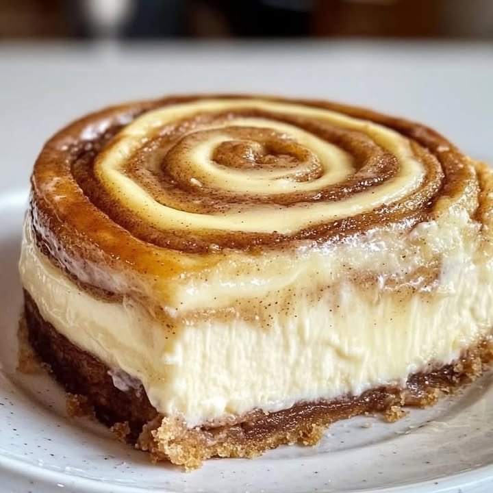 Cinnamon Roll Cheesecake