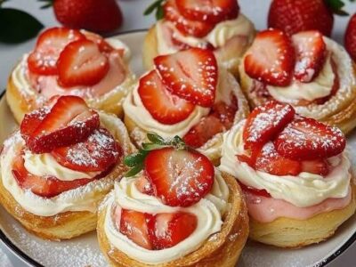 Cinnamon Strawberry Rolls: Effortlessly Delicious & Irresistible