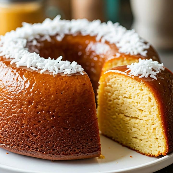 Coconut Cassava Cake