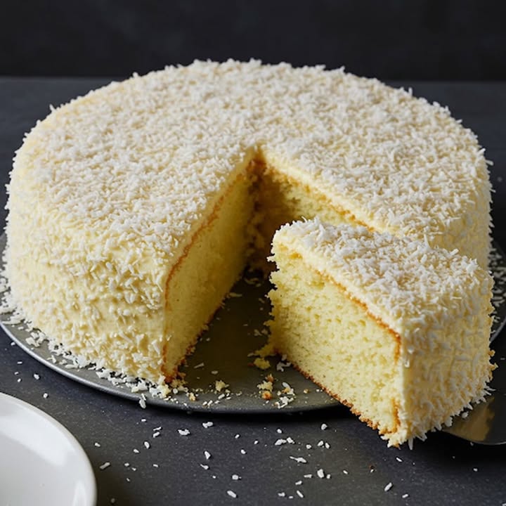 Creamy Coconut Cake