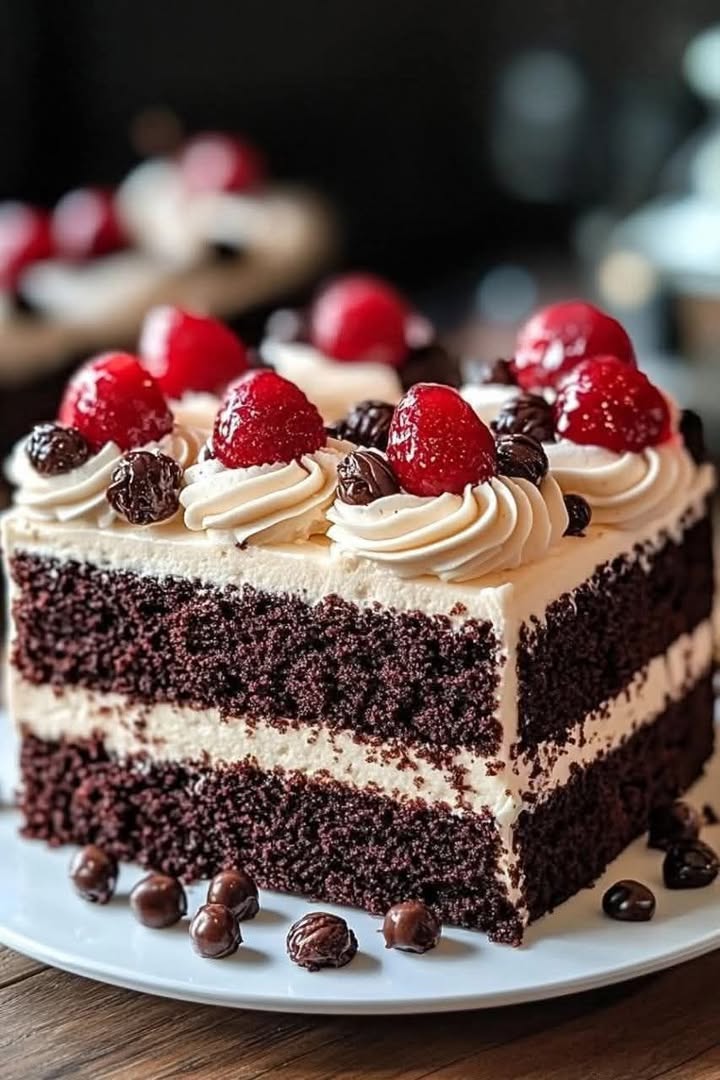 Eggless Black Forest