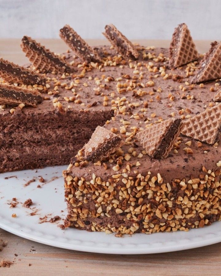 Hazelnut Chocolate Cake