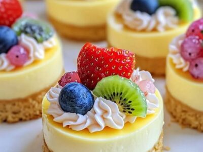 Mini Cheesecakes Delight: Effortlessly Irresistible Treats
