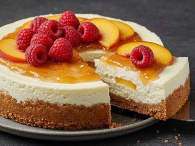 No-Bake Fruit Cheesecake: Effortless & Irresistibly Delicious