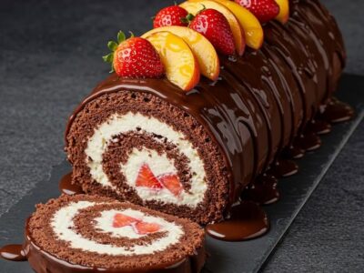 Strawberry Chocolate Roll: The Ultimate Easy Recipe for Dessert Lovers