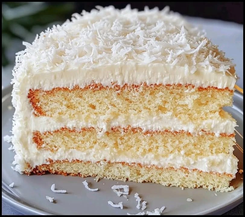 Tropical Coconut Cake
