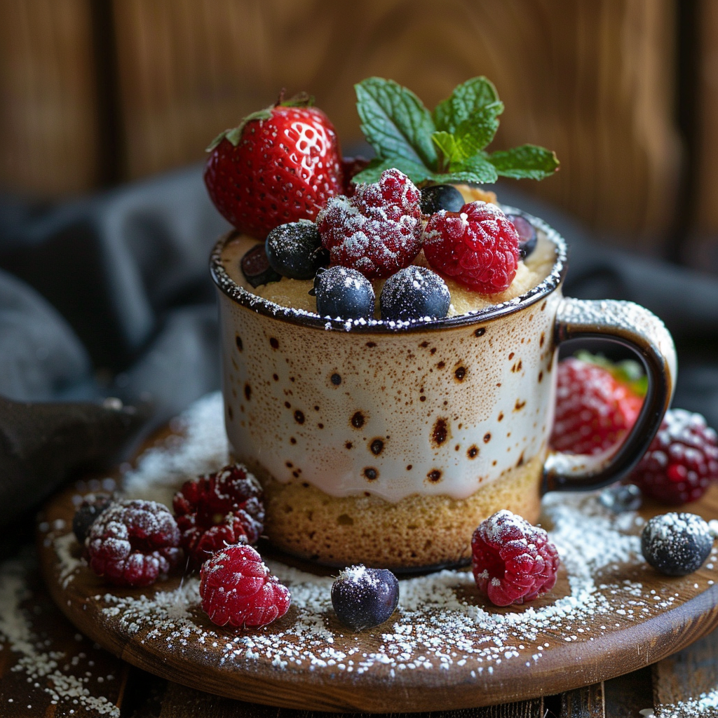 almond flour mug cake