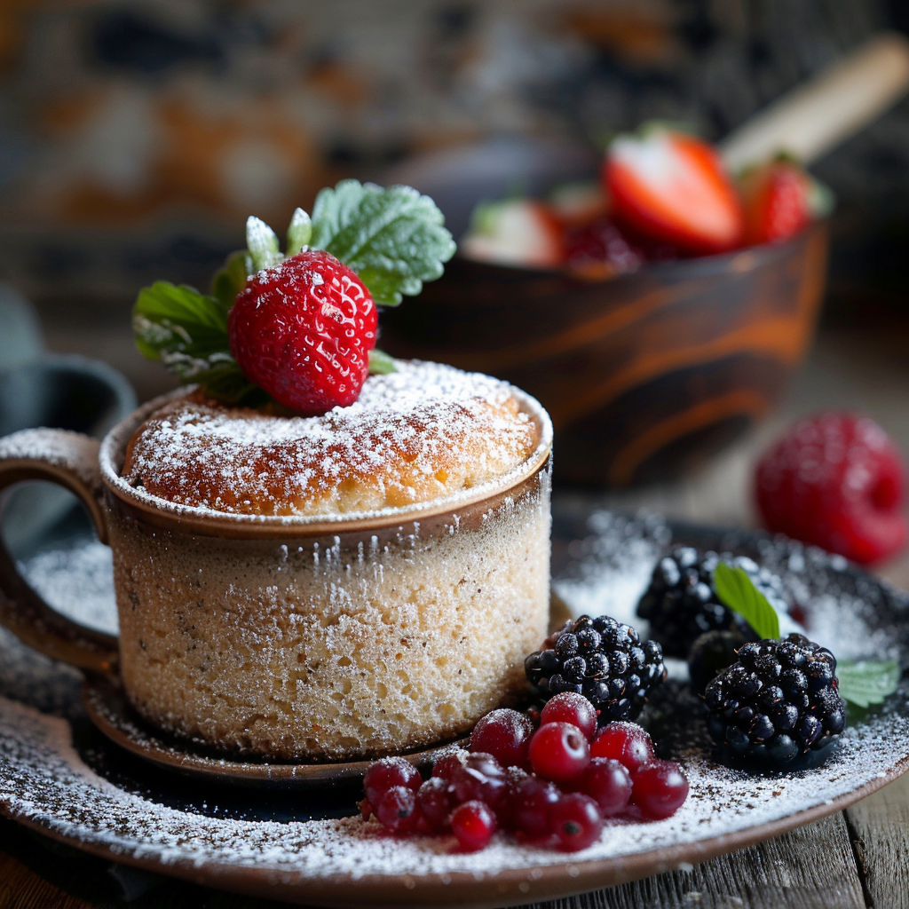 almond flour mug cake
