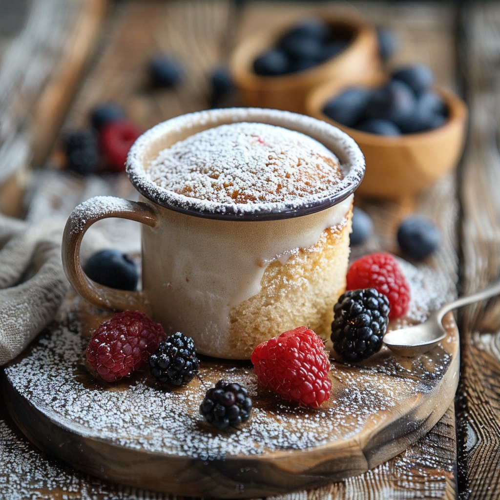 almond flour mug cake