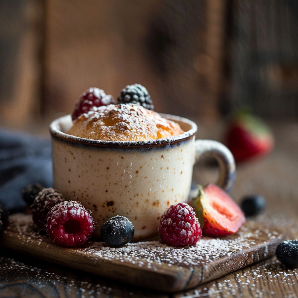 almond flour mug cake