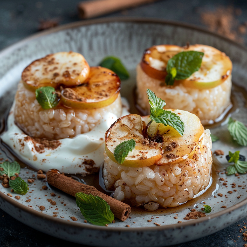 apple cinnamon rice cakes