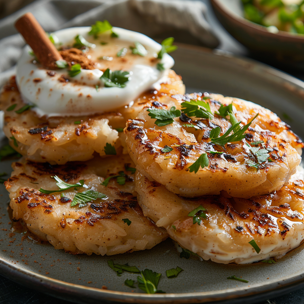 apple cinnamon rice cakes