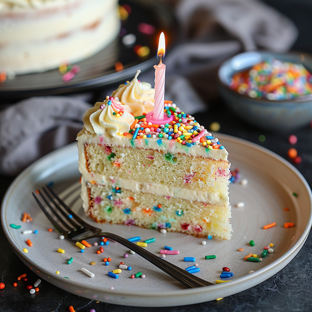 birthday cake candle