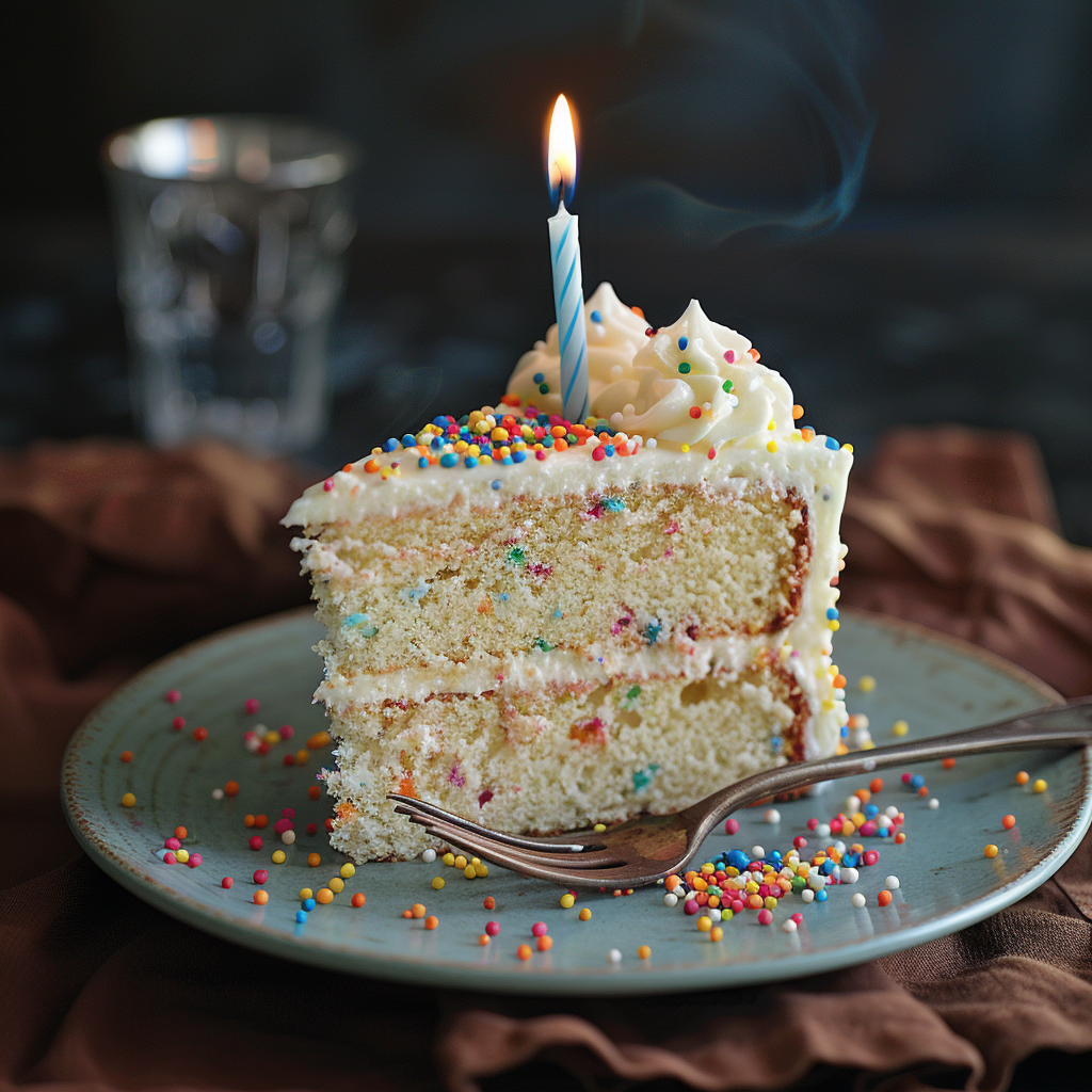 birthday cake candle
