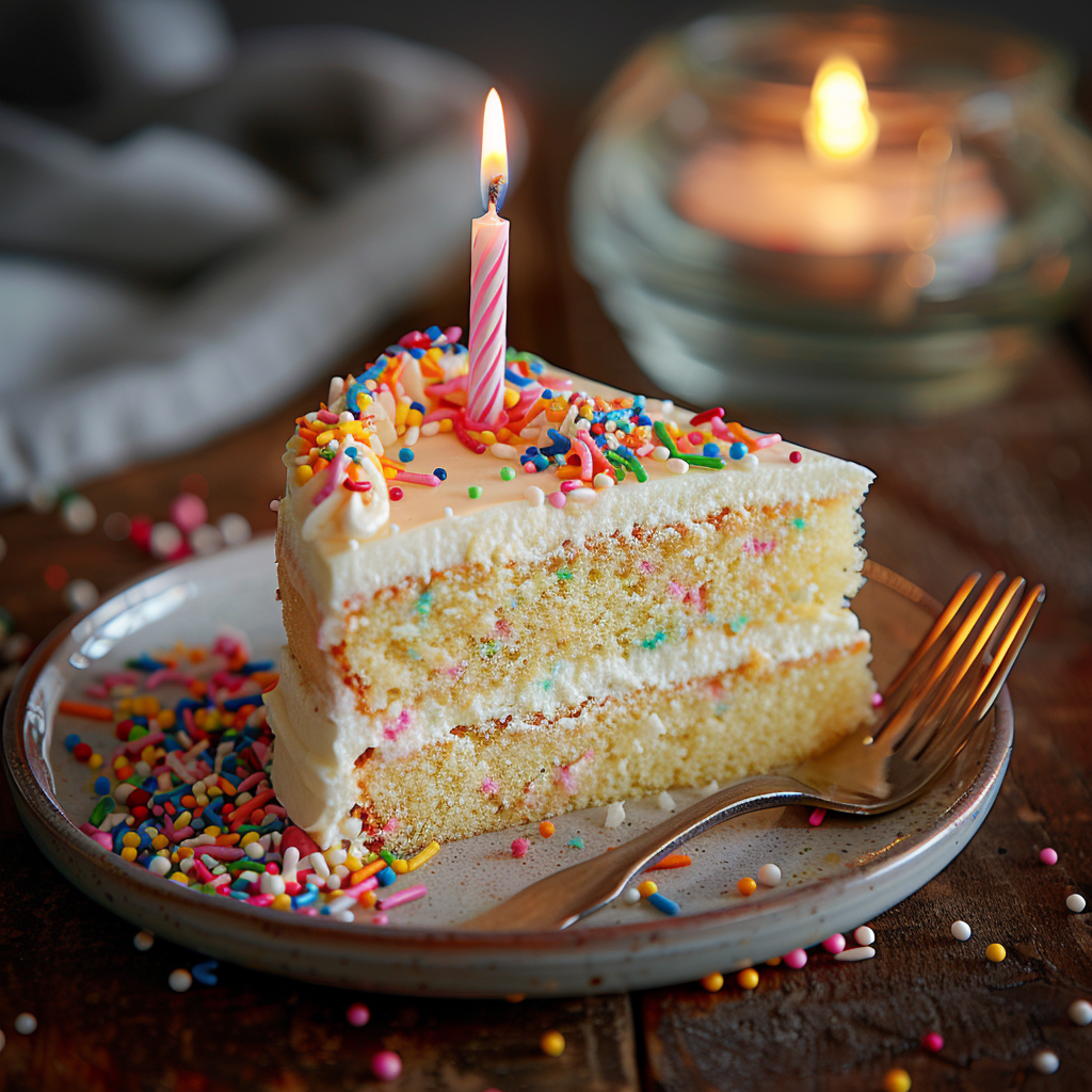 birthday cake candle