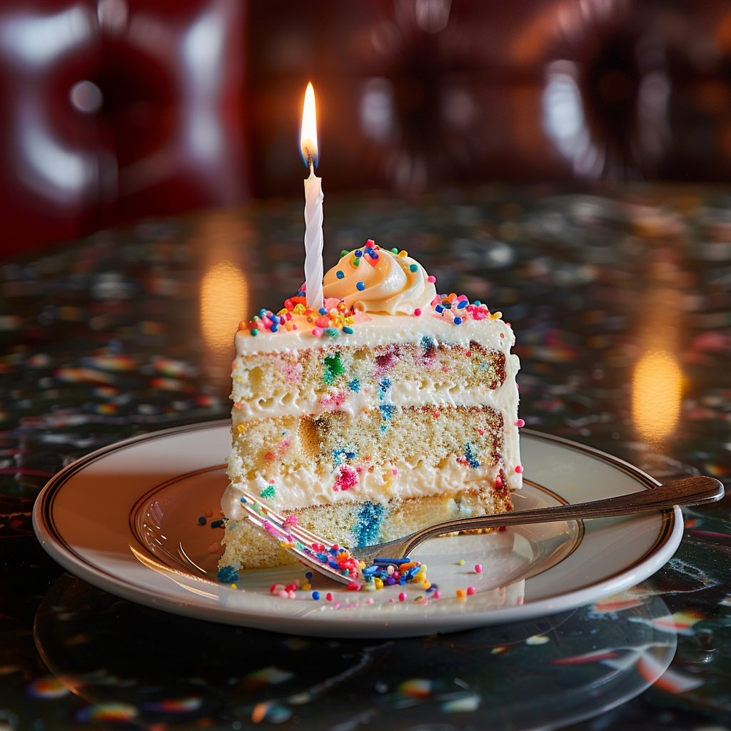birthday cake candle