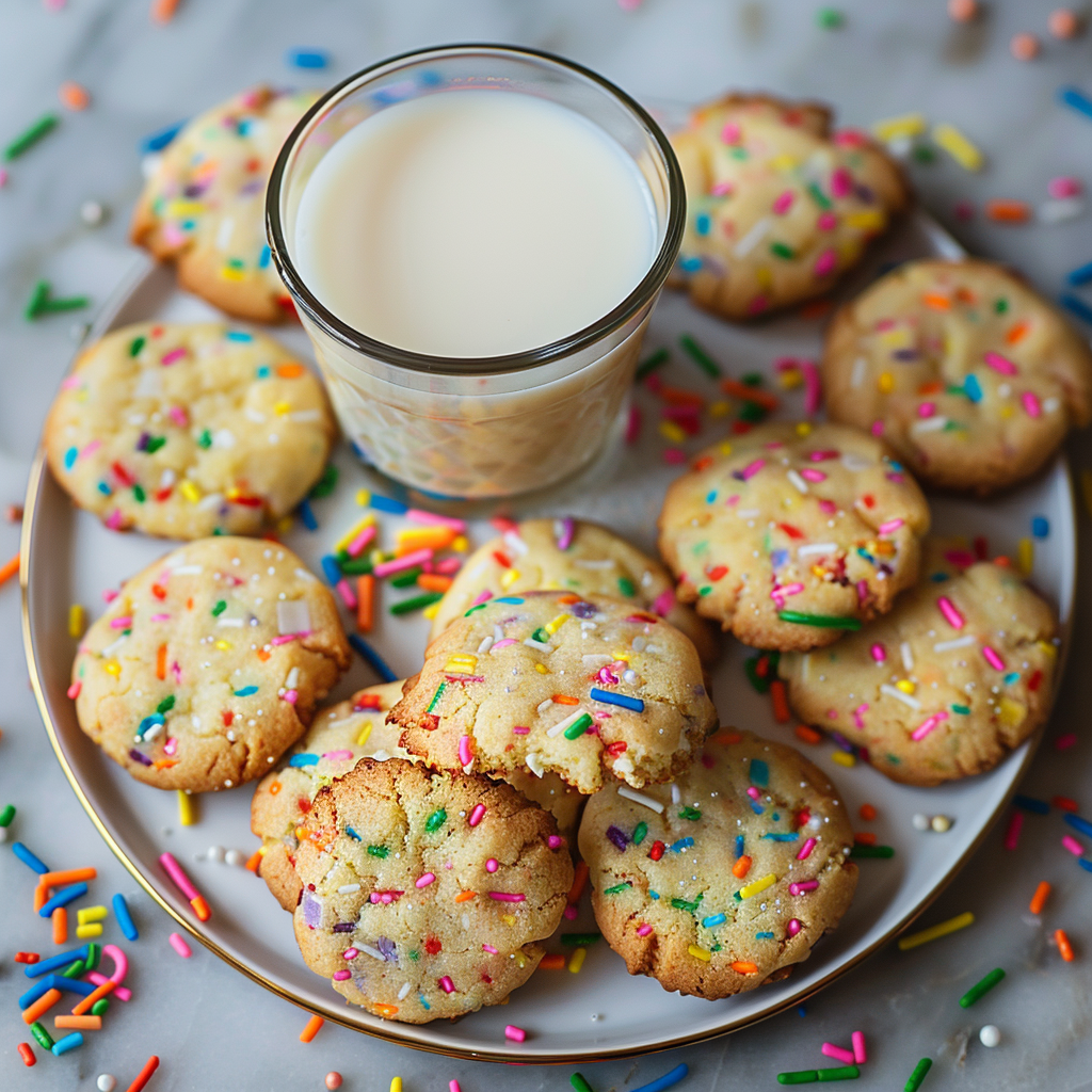 birthday cake cookie