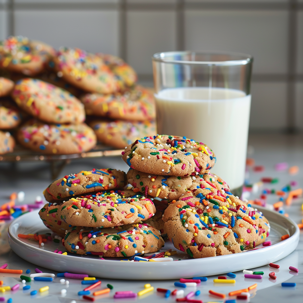 birthday cake cookie
