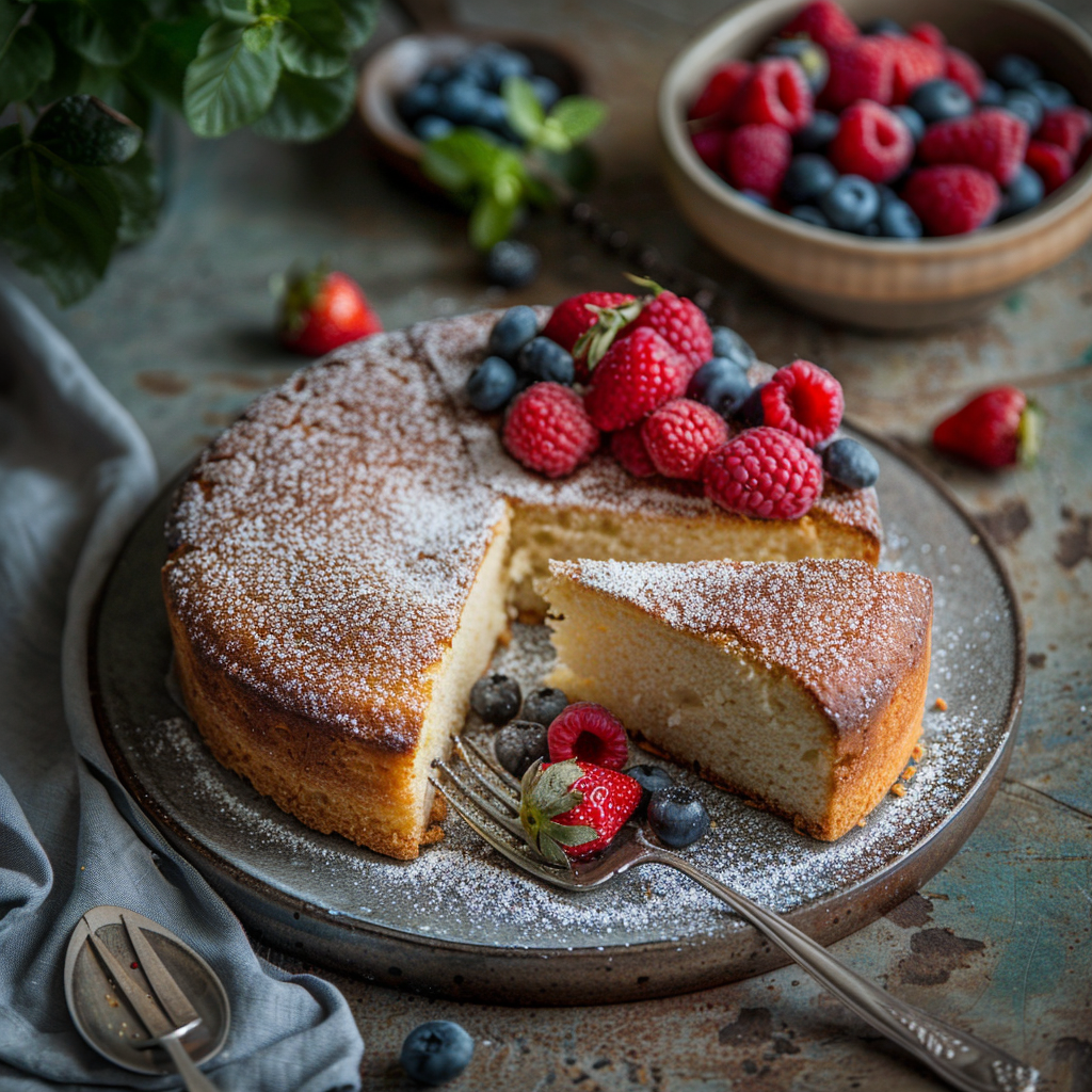 is baking a cake a chemical change