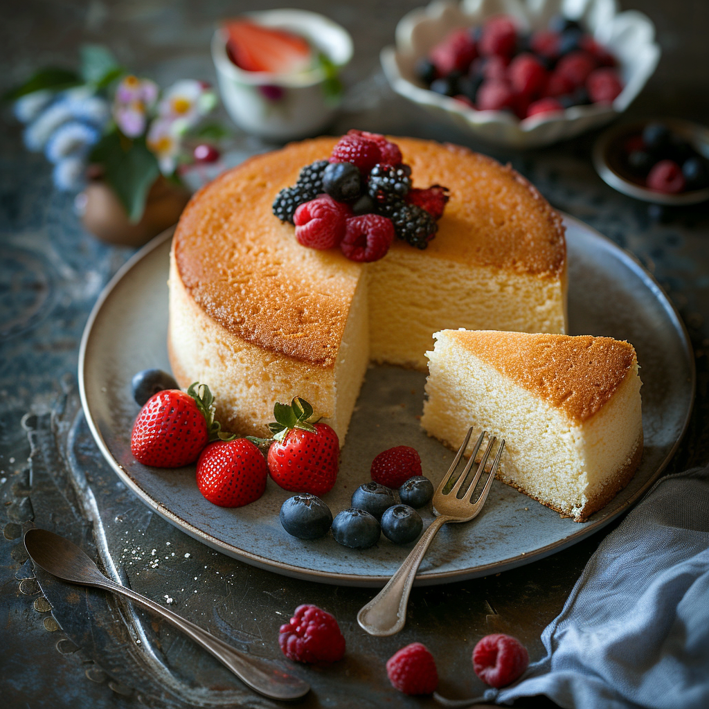 is baking a cake a chemical change