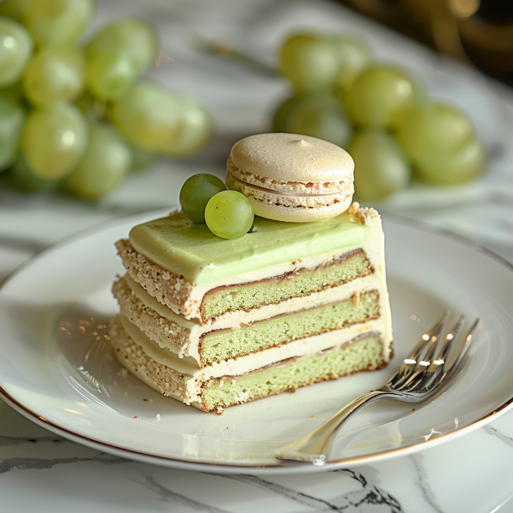 macaron cake