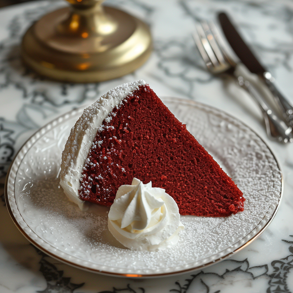 red velvet pound cake