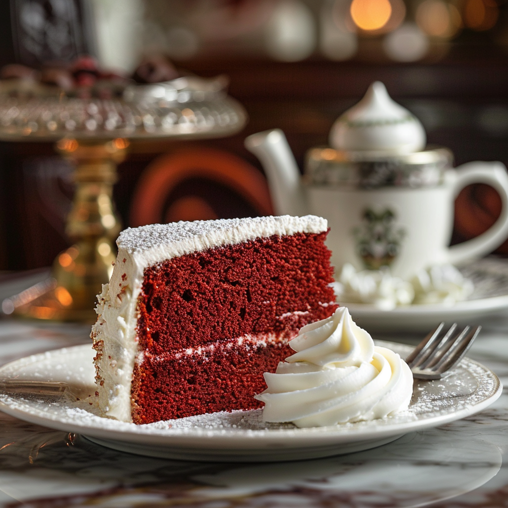 red velvet pound cake